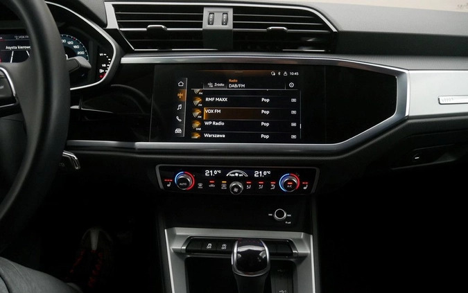 Audi Q3 cena 129899 przebieg: 61192, rok produkcji 2022 z Malbork małe 191